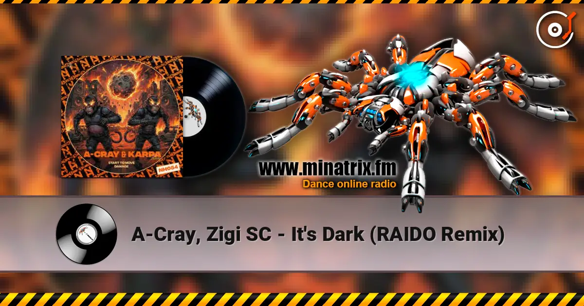 A-Cray, Zigi SC - It's Dark (RAIDO Remix) жоғары сапада онлайн тыңдау | Minatrix.FM