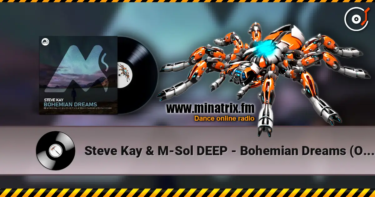 Steve Kay & M-Sol DEEP - Bohemian Dreams (Original Mix) жоғары сапада онлайн тыңдау | Minatrix.FM