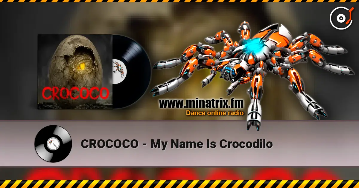 CROCOCO - My Name Is Crocodilo жоғары сапада онлайн тыңдау | Minatrix.FM