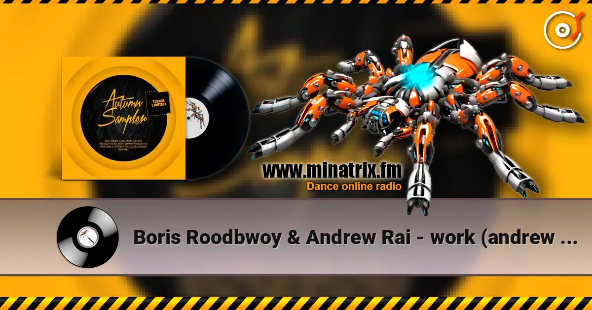 Boris Roodbwoy & Andrew Rai - work (andrew rai original mix) жоғары сапада онлайн тыңдау | Minatrix.FM