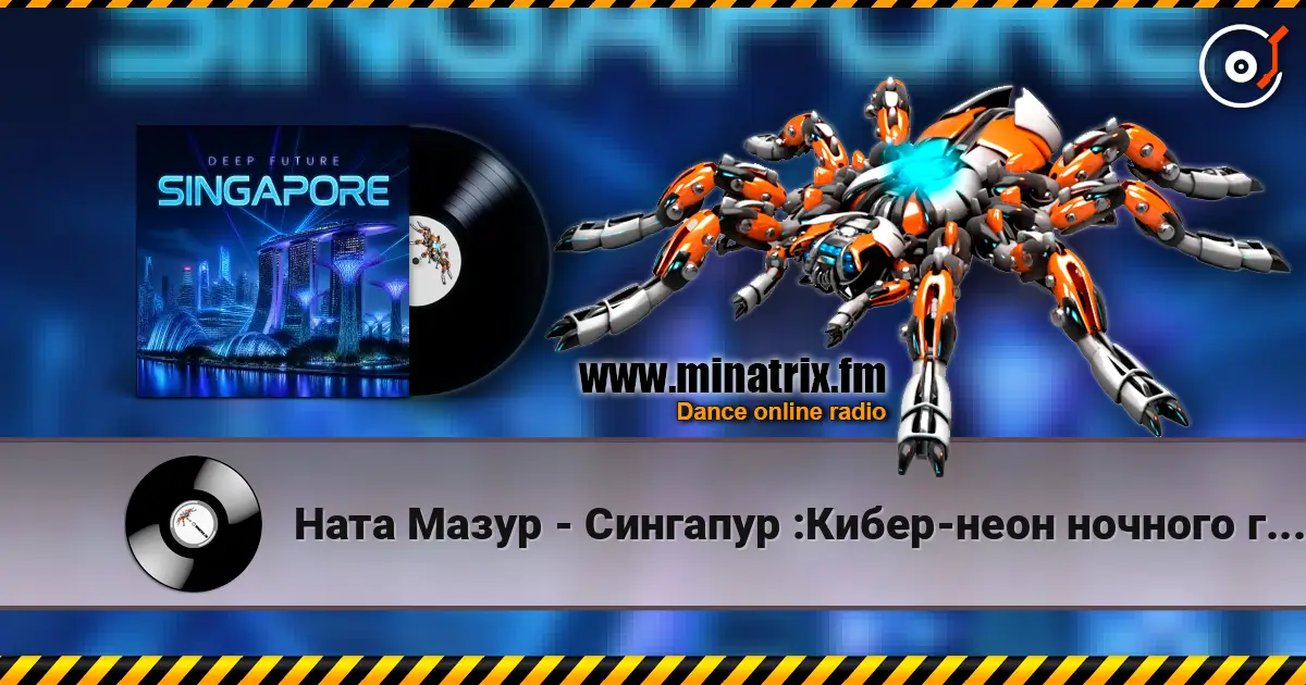 Ната Мазур - Сингапур :Кибер-неон ночного города жоғары сапада онлайн тыңдау | Minatrix.FM