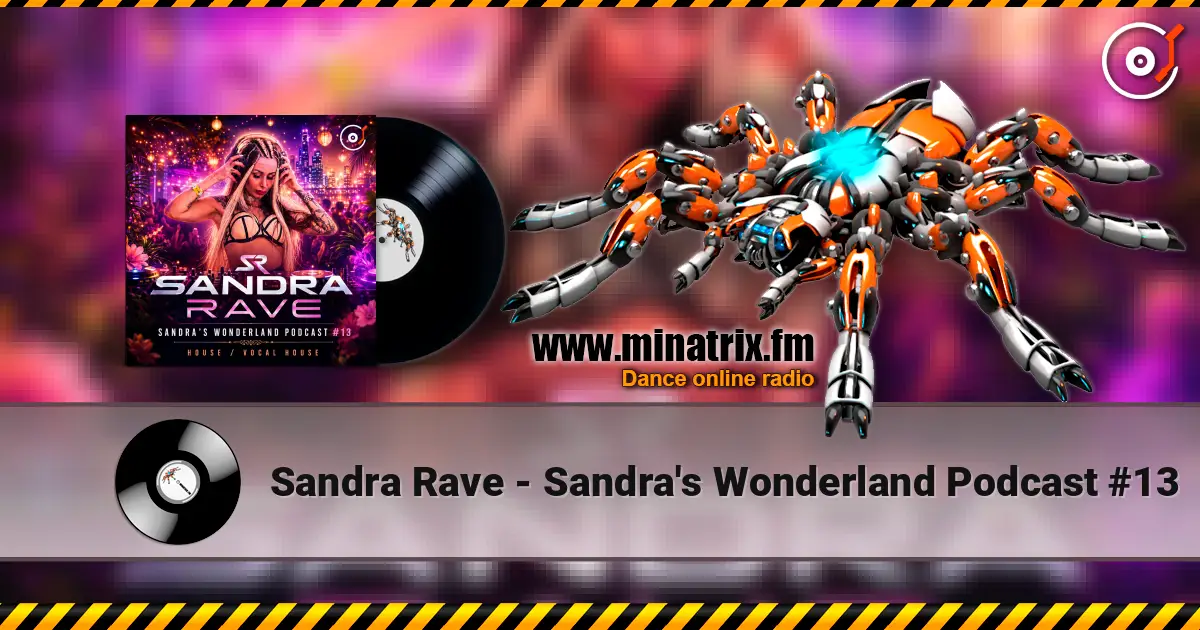 Sandra Rave - Sandra's Wonderland Podcast #13 жоғары сапада онлайн тыңдау | Minatrix.FM