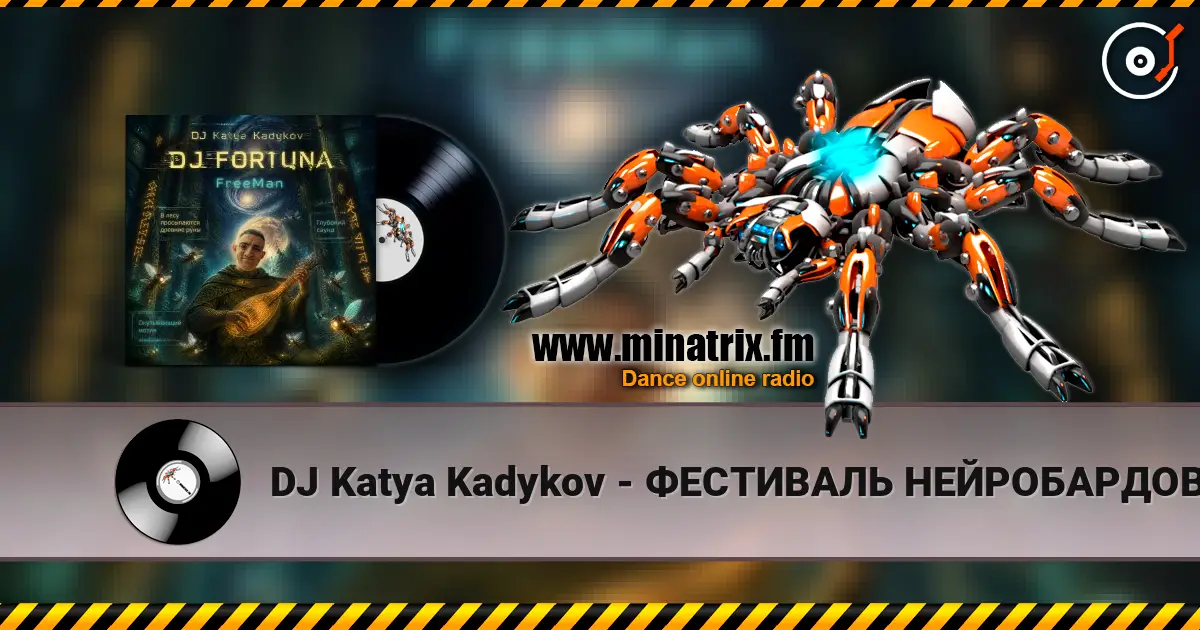 DJ Katya Kadykov - ФЕСТИВАЛЬ НЕЙРОБАРДОВ жоғары сапада онлайн тыңдау | Minatrix.FM