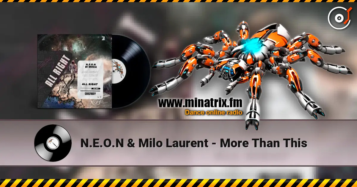 N.E.O.N & Milo Laurent - More Than This жоғары сапада онлайн тыңдау | Minatrix.FM