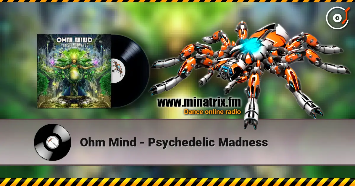 Ohm Mind - Psychedelic Madness жоғары сапада онлайн тыңдау | Minatrix.FM
