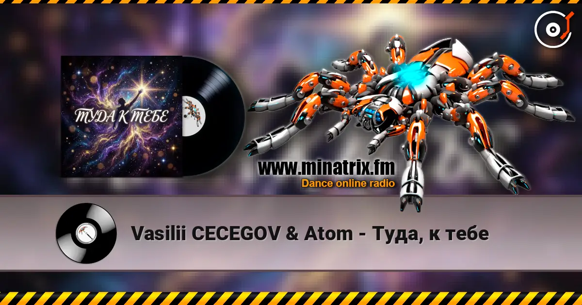 Vasilii CECEGOV & Atom - Туда, к тебе жоғары сапада онлайн тыңдау | Minatrix.FM