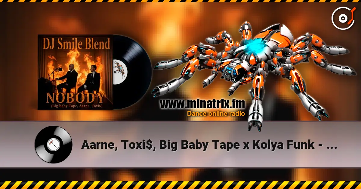 Aarne, Toxi$, Big Baby Tape x Kolya Funk - NOBODY (DJ SMILE MLS Blend) жоғары сапада онлайн тыңдау | Minatrix.FM