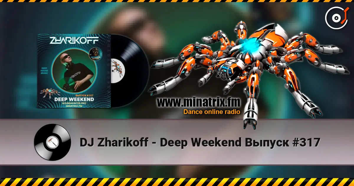 DJ Zharikoff - Deep Weekend Выпуск #317 жоғары сапада онлайн тыңдау | Minatrix.FM