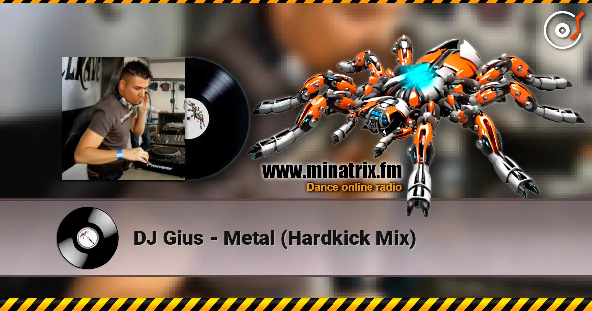 DJ Gius - Metal (Hardkick Mix) жоғары сапада онлайн тыңдау | Minatrix.FM