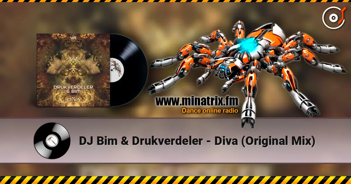DJ Bim & Drukverdeler - Diva (Original Mix) жоғары сапада онлайн тыңдау | Minatrix.FM
