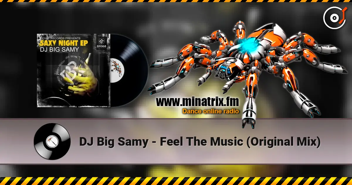 DJ Big Samy - Feel The Music (Original Mix) жоғары сапада онлайн тыңдау | Minatrix.FM
