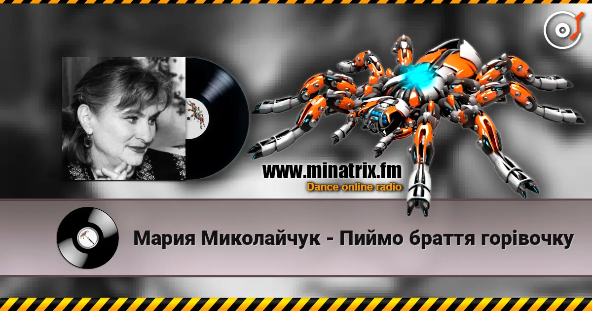 Мария Миколайчук - Пиймо браття горiвочку жоғары сапада онлайн тыңдау | Minatrix.FM