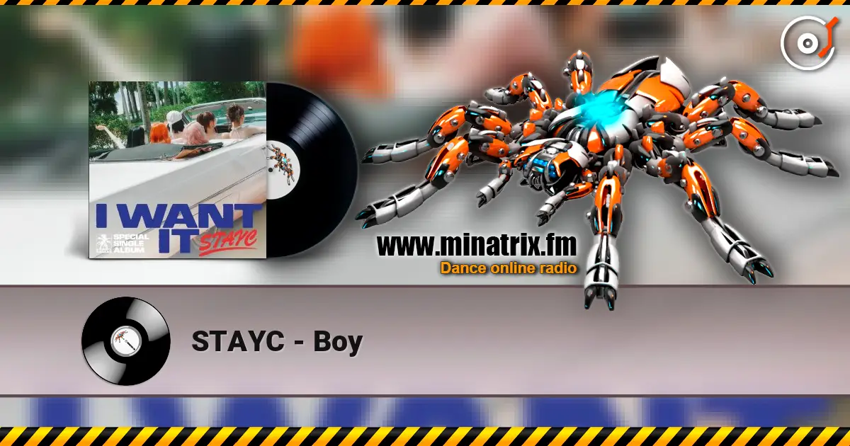 STAYC - Boy жоғары сапада онлайн тыңдау | Minatrix.FM