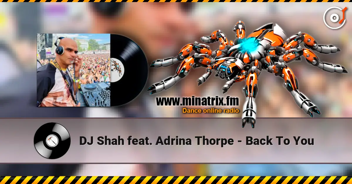 DJ Shah feat. Adrina Thorpe - Back To You жоғары сапада онлайн тыңдау | Minatrix.FM
