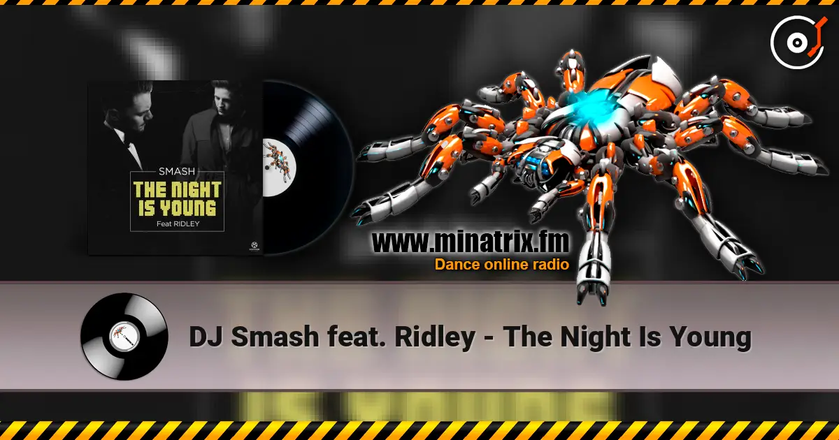 DJ Smash feat. Ridley - The Night Is Young жоғары сапада онлайн тыңдау | Minatrix.FM