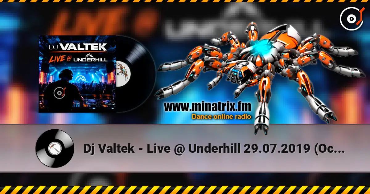 Dj Valtek - Live @ Underhill 29.07.2019 (October 2019 ppeople mix) жоғары сапада онлайн тыңдау | Minatrix.FM