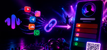 New Minatrix.FM Update: All Your Social Media in One Link