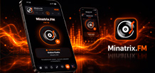 Minatrix.FM тепер доступний для iPhone: радіо, музика та DJ-сети в одному застосунку