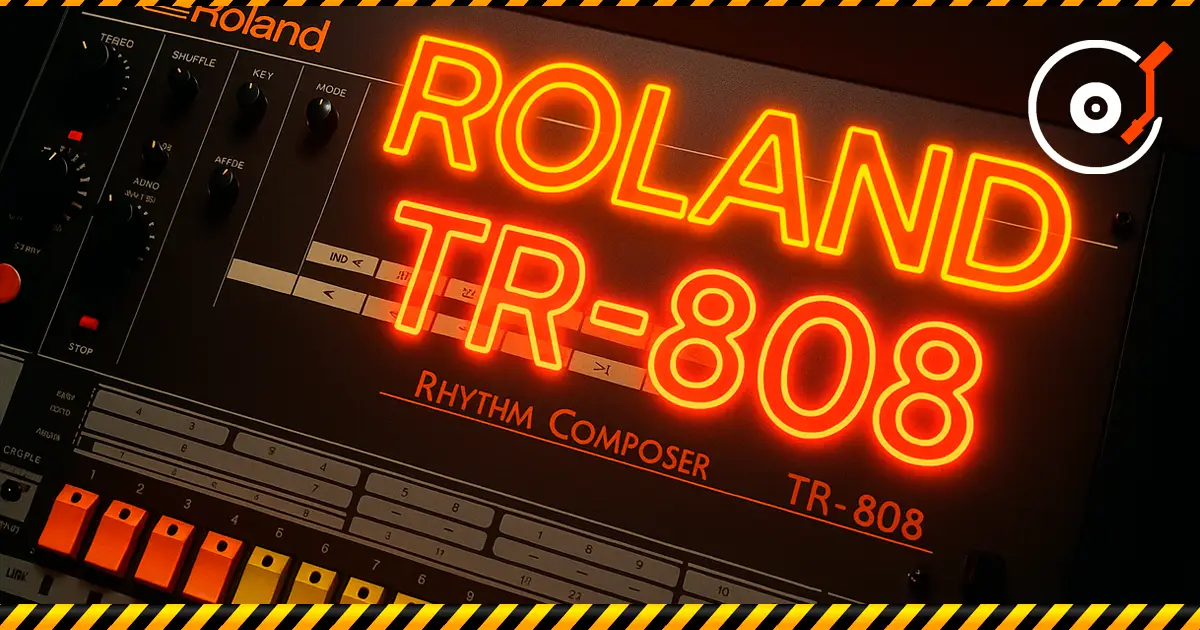 Roland tr-808 — легендарная драм-машина, изменившая музыку [kz]