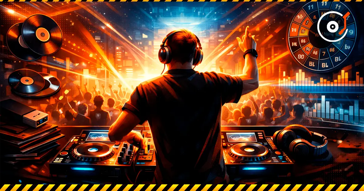 Архитектура DJ-сета: как построить идеальный микс и читать танцпол [kz]