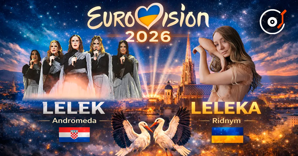 Битва «Аистов» на Евровидении-2026: Украина и Хорватия выбрали артистов с почти одинаковыми именами. [kz]