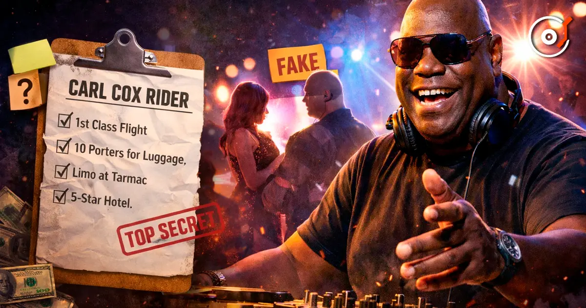 Райдер Carl Cox: миф, мем или индустриальная легенда? [kz]