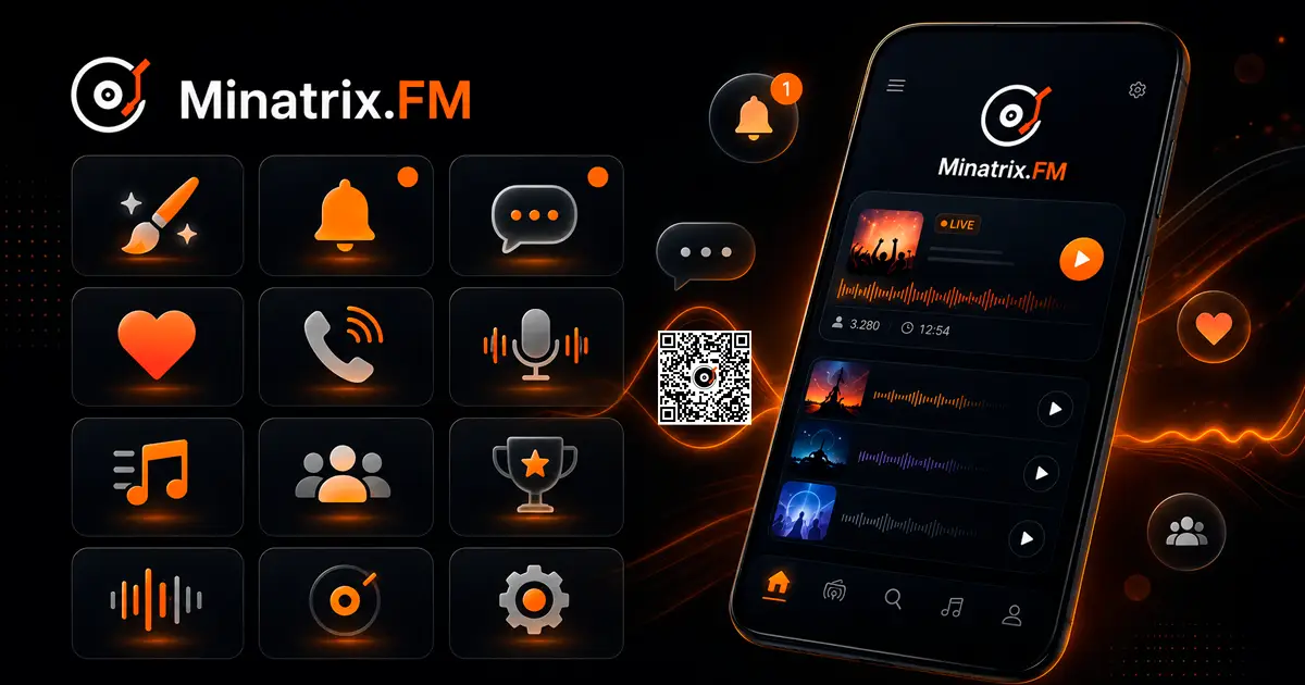 Большое обновление Minatrix.FM: новое приложение и умные рекомендации [kz]