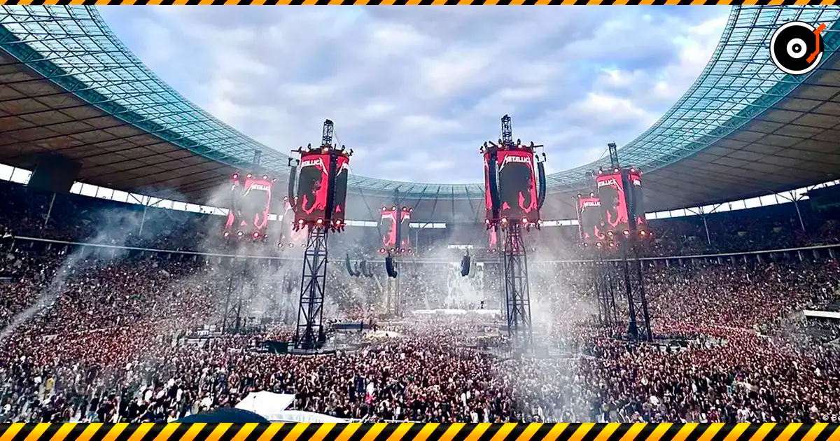 Metallica установила новый рекорд Олимпийского стадиона в Берлине [kz]