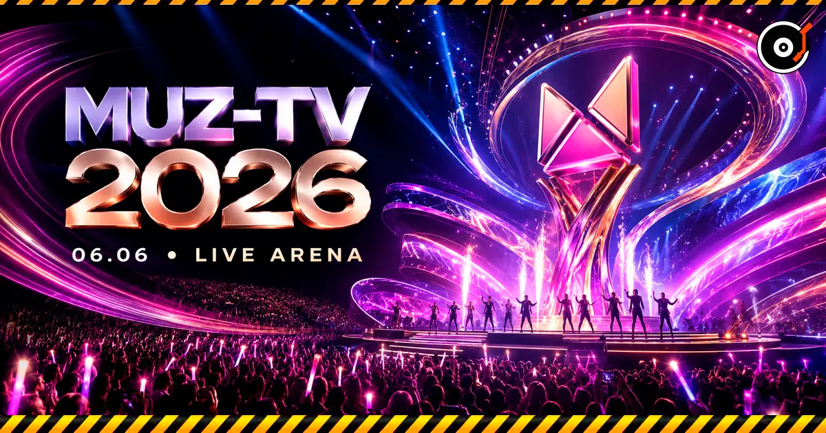 «Премия МУЗ-ТВ 2026. Движение»: 6 июня Live Арена станет центром большой поп-сцены [kz]