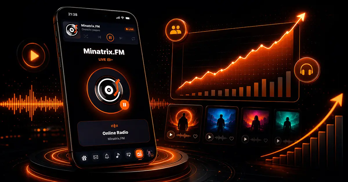 Как вашему треку получить больше прослушиваний на радио Minatrix.FM [kz]